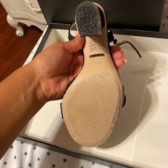 Gucci leather sandal heel - Picture 5 of 9